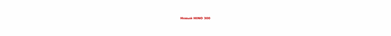 Новый Хино300